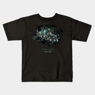 Ethereum world Kids T-Shirt